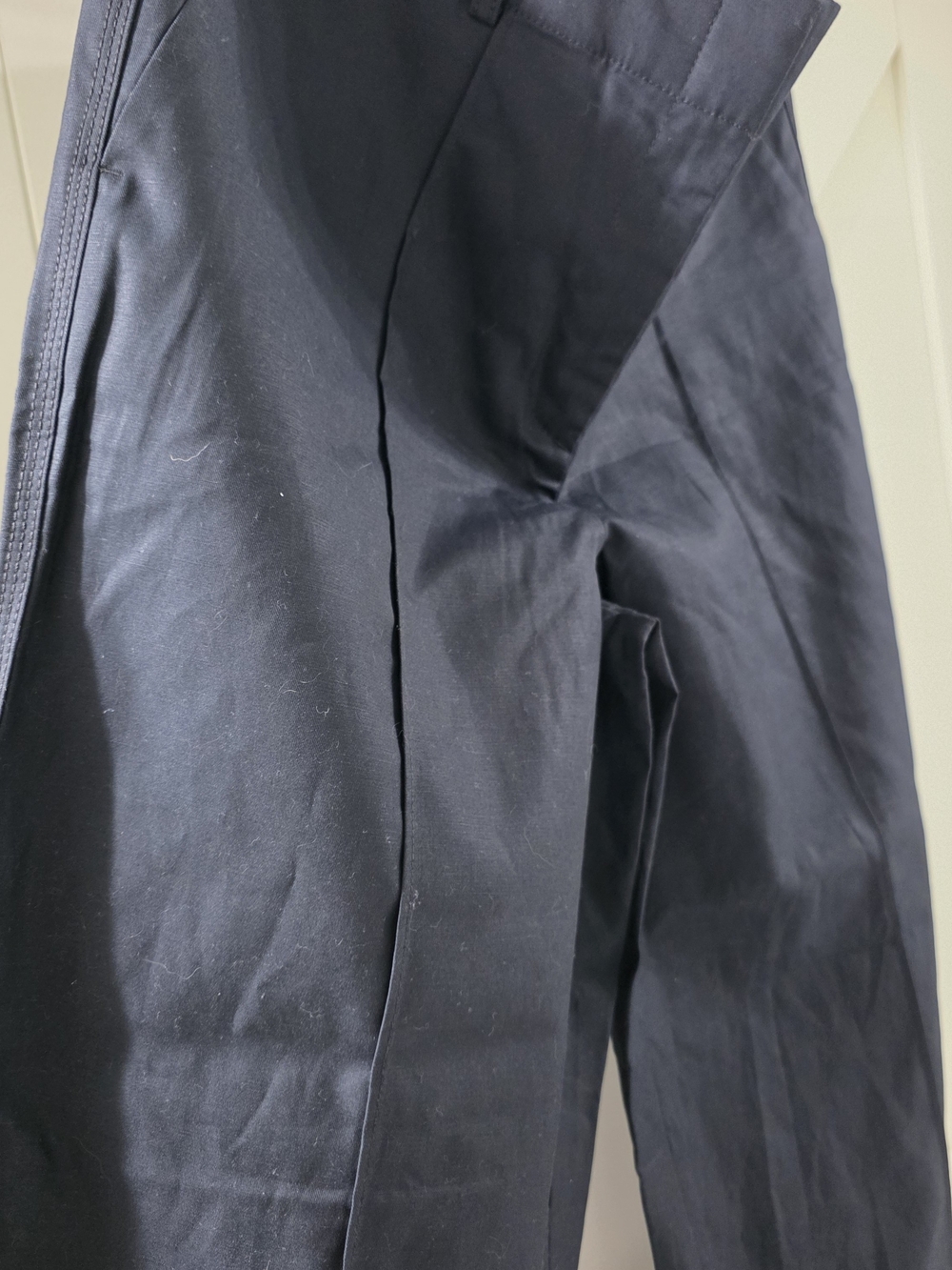 LOFT Wide-Leg Pants in Black